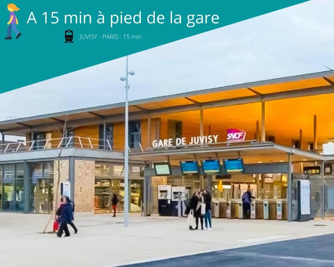 Aerohome - Appart Confort - Aeroport D Orly A Proximite - Parking Athis-Mons Eksteriør billede